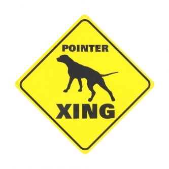 Pointer Crossing Sign